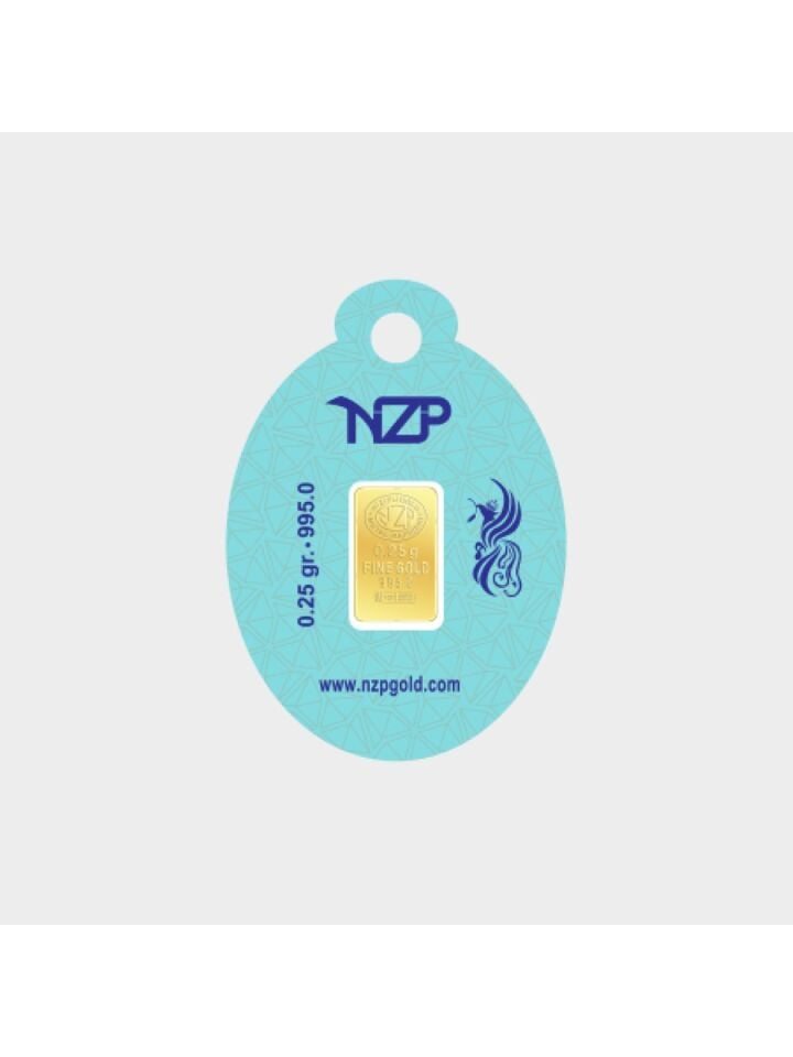 0.25 Gram 24 Ayar Külçe Altın