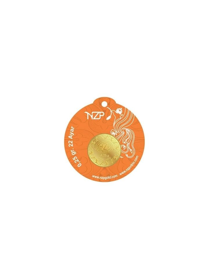 0.25 Gram 22 Ayar Külçe Altın
