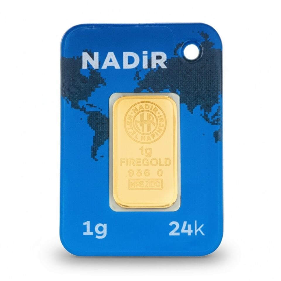 EmirKulche 1 gr 995 24 Ayar Nadir Külçe Altın