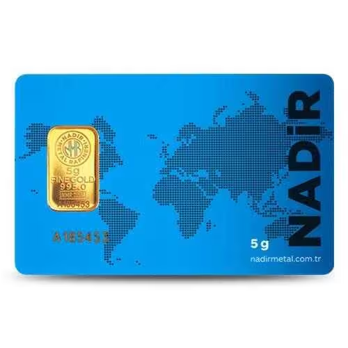 EmirKulche 24 Ayar 5 Gram Külçe Nadir